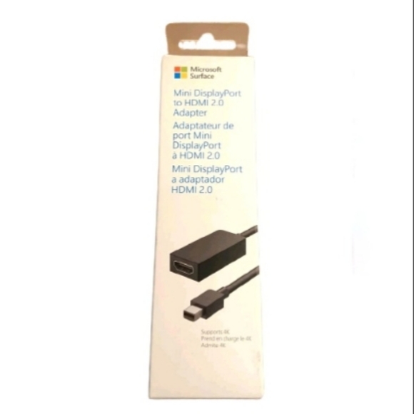 Microsoft Surface Mini DisplayPort to HDMI 2.0 Adapter - Picture 1 of 2